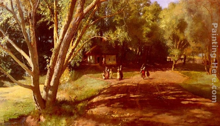 Konstantin Makovsky Summer Afternoon